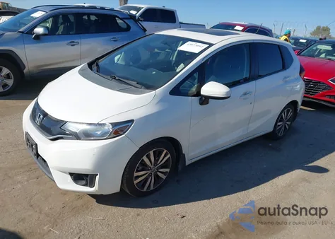 2015 Honda Fit Ex/Ex-L z USA, uszkodzony, nr VIN 3HGGK5H85FM773988
